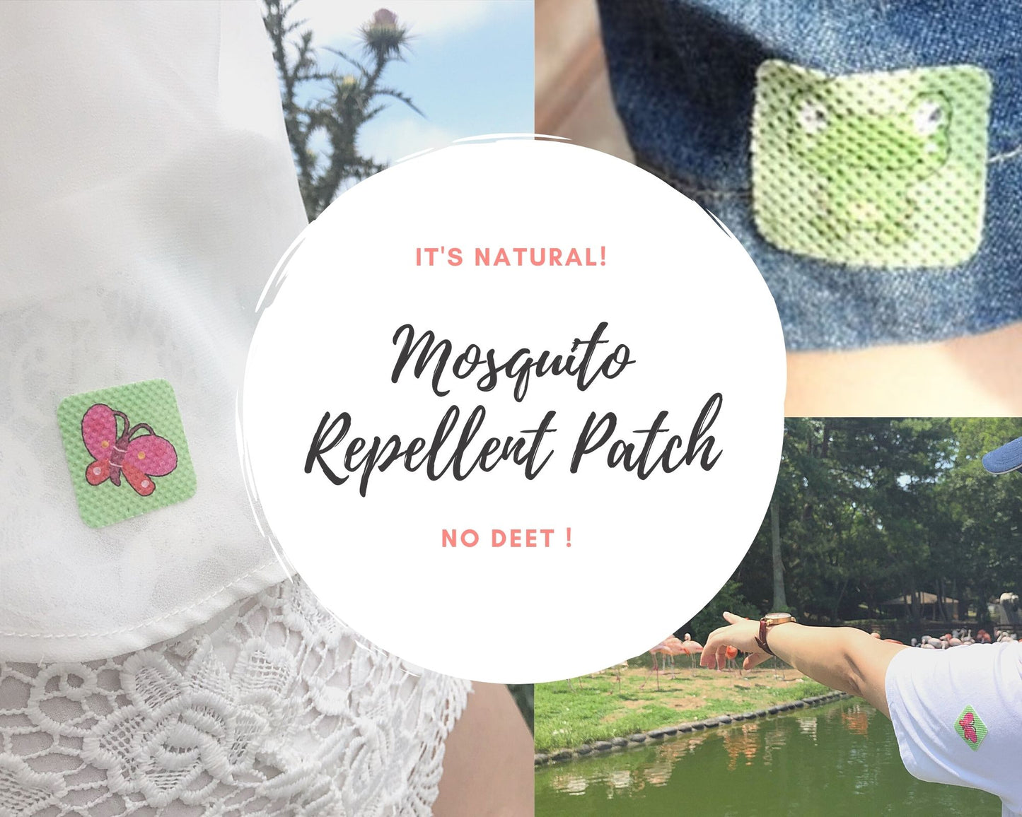 Anti Mosquito Patch 144 Sticker (Animal Printing)