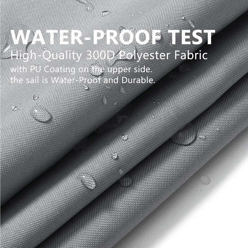 Waterproof Shade Sail Anti-Uv Sunshade Net Outdoor Garden Sunscreen Sunblock Shade Cloth Net Plant Greenhouse Cover Car Cover XL