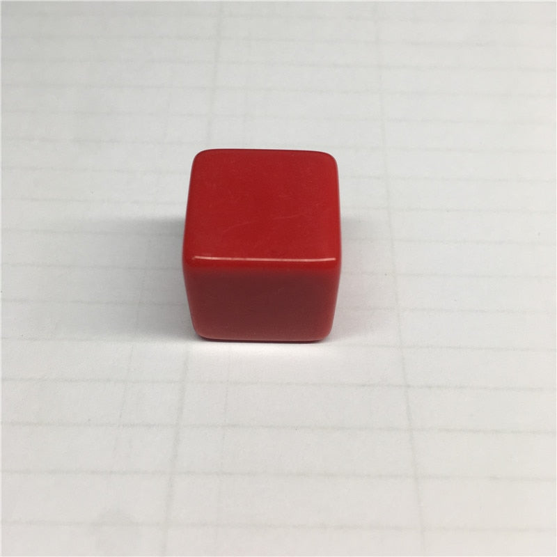 10pcs 16MM Blank Ktv Dice Paintless Plain Engravable DIY Poker Gambling Dice Chess Board Game Teaching Dice 11 Colors
