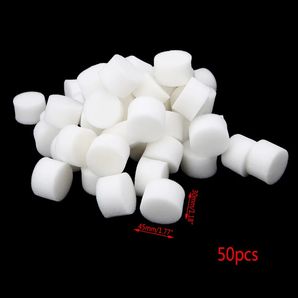 50Pcs/Set Soiless Hydroponic Gardening Plant Tools Planted Sponge Vegetable Cultivation System 32x30mm 45x30m Optional
