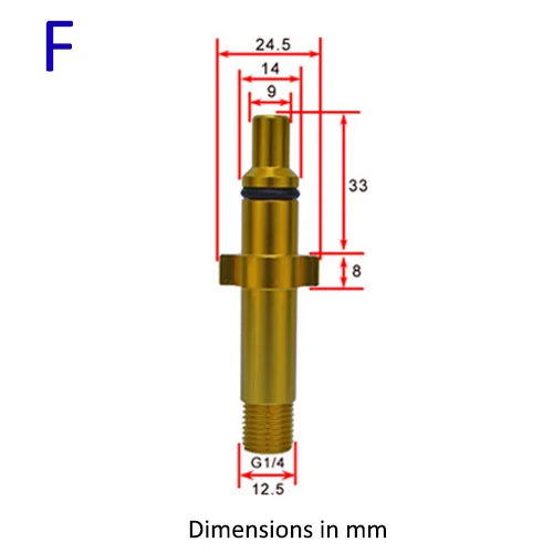 Pressure Washer Gun Lance Bayonet Adapter Snow Foam Lance Adapter High Pressure Car Washer Foam Gun Nozzle Connector for Karcher