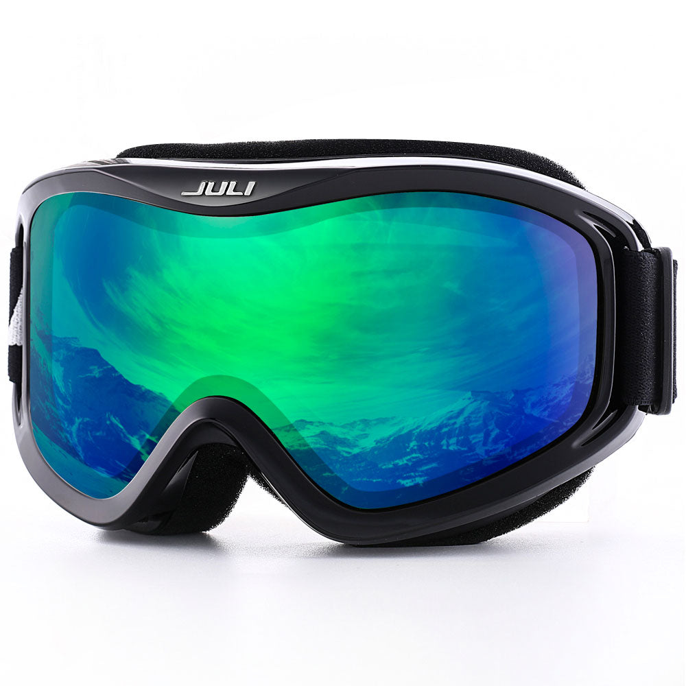 MAXJULI Brand Professional Ski Goggles Double Layers Lens Anti-Fog UV400 Ski Glasses Skiing Men Women Snow Goggles