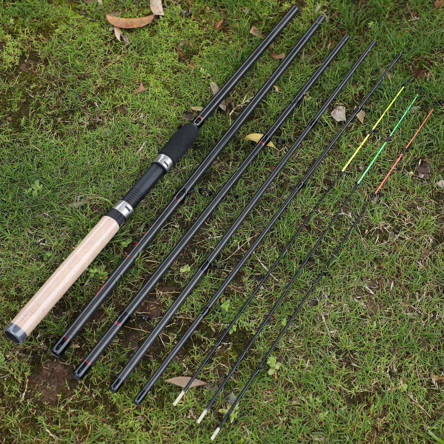 Sougayilang 3.0M Feeder High Carbon Rod Sets With 13+1BB Spinning Reel Fishing Rod Combon Feeder Rod Combos Pesca