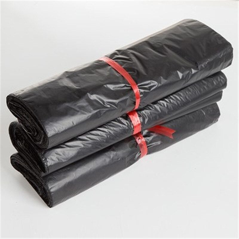 100pcs/Lots Courier Bags Black Smooth New PE Plastic Poly Storage Bag Envelope Mailing Bags Self Adhesive Seal Plastic Pouch