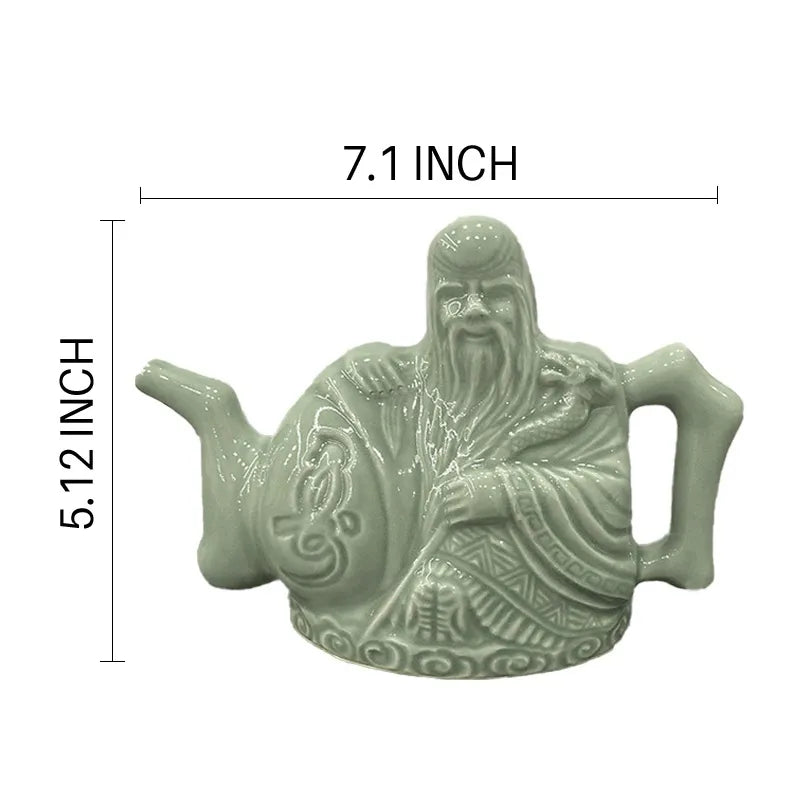 Trick Teapot Ceramics Coffee Tea Drinking Container Assassin Teapot Handmade Win