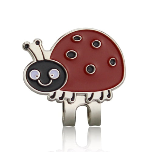1PC GOG Golf Marker With Magnetic Cap Hat Clips Training Accessories Multi Colors Animal Cup Flag Slippers Tiger High Quality