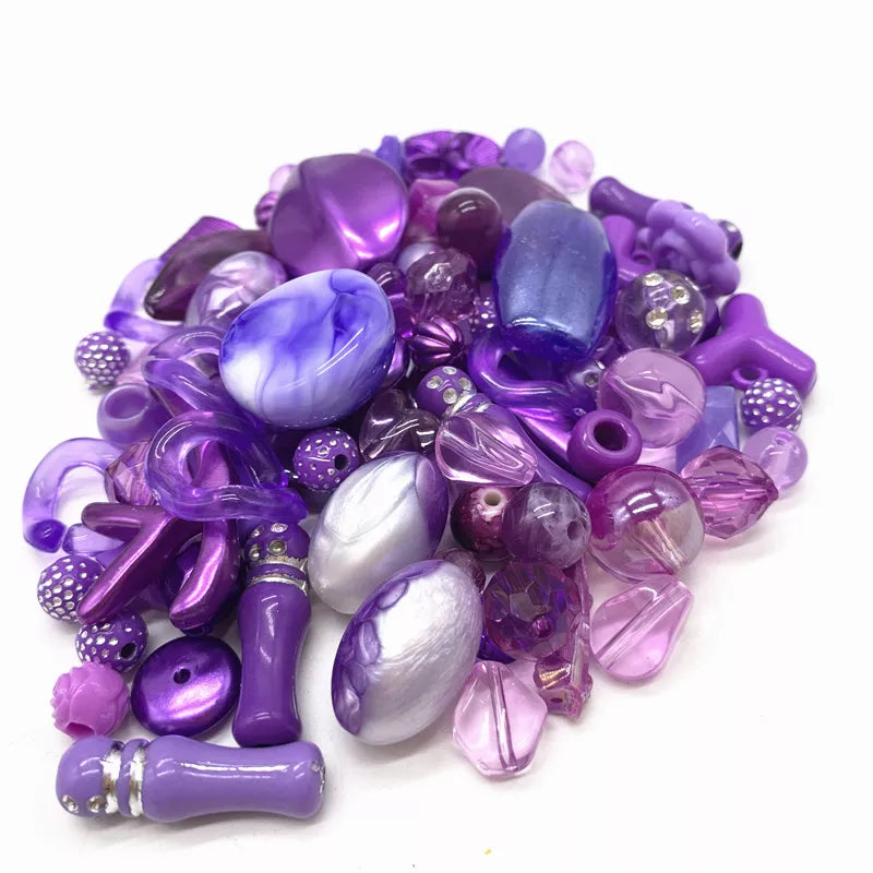 New 20g Acrylic Beads Mixing Beads Style for DIY Handmade Bracelet Jewelry Making Accessories