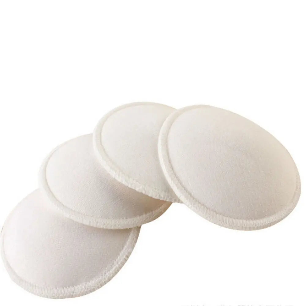4Pcs Breast Pads Anti-Overflow Maternity Nursing Pad Baby Feeding Breastfeeding Washable Breathable Absorbency Mom Necessary