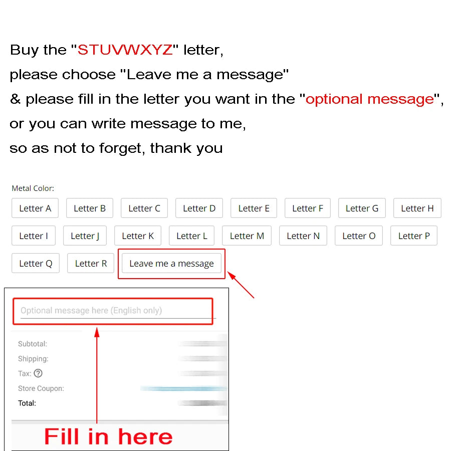 Anniyo 21cm + 10cm Extender Chain / A-Z Initial Letter Anklet for Women Alphabet Jewelry Foot Chain Girl #105906