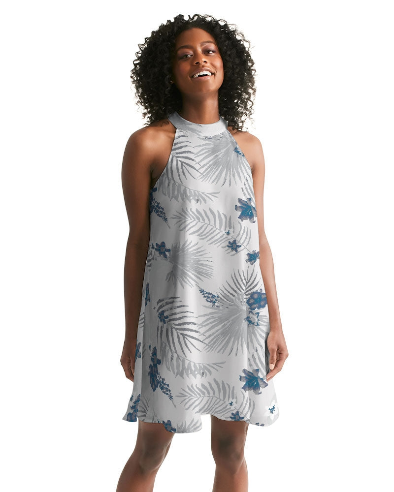 Women's Palm Soul Casual Halter Dress