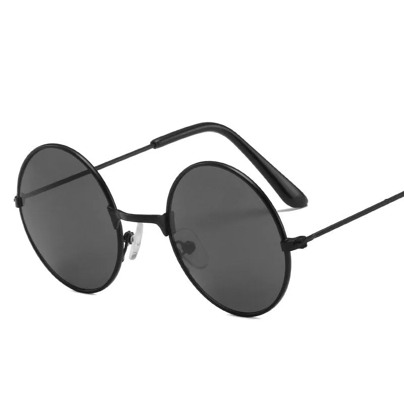 LeonLion 2023 Round Sunglasses Children Luxury Brand Sunglasses Children Cute Glasses for Boy/Girl Mirror Oculos De Sol Feminino