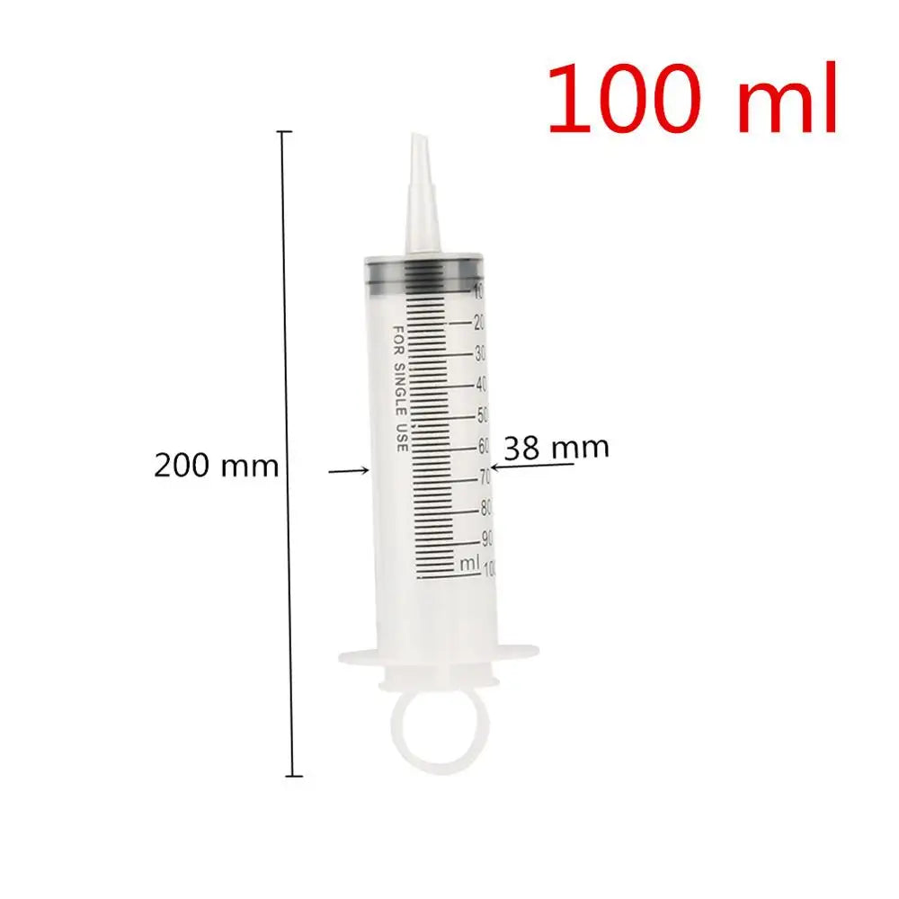 60ml/100ml/150ml Birds Feeding Syringe Parrot Pigeons Quail Feeding Syringe Immature Animal Rearing Breeding Accessories