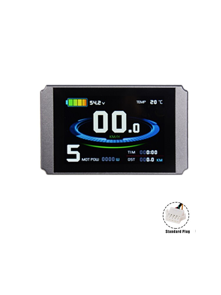 Electric Bicycle KT LCD Display LCD3 LCD4 LCD8H 24v/36v/48v/52v Waterproof SM Plug for Kunteng Ebike Display