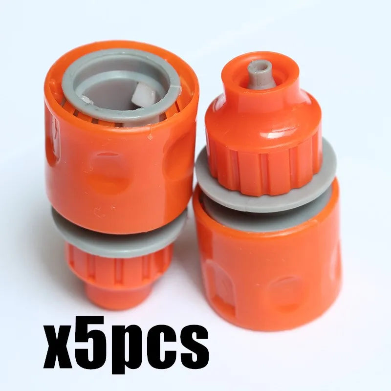 25 Feet 8m Orange PU Car Washing Garden Watering Hose Pipe With Quick Connector High Pressure Car Washer Pipeline Conduit 5*8mm