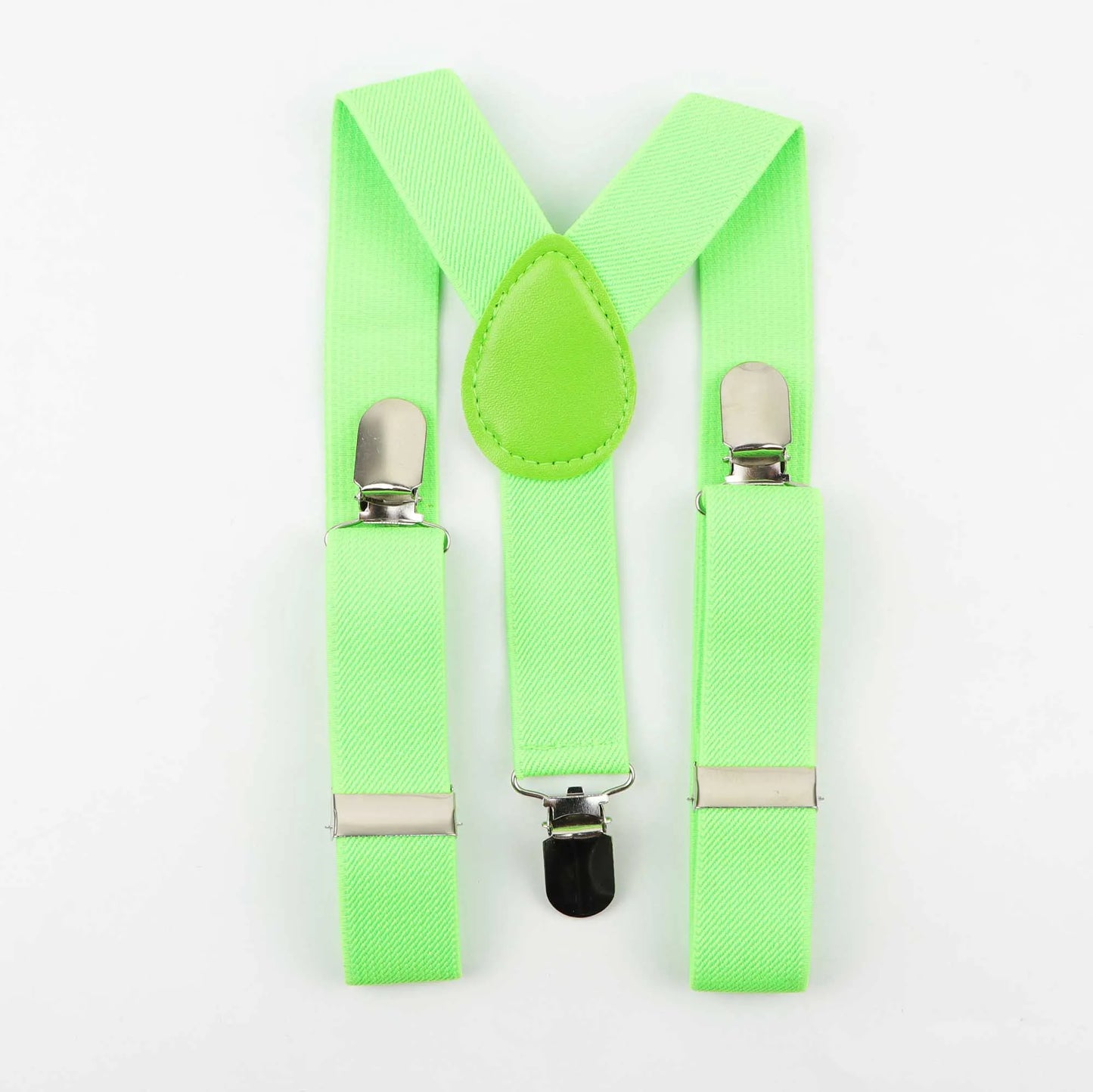 Solid Color Children Belt Baby Boys Suspenders Polyester Y-Back Braces Adjustable Elastic Kids