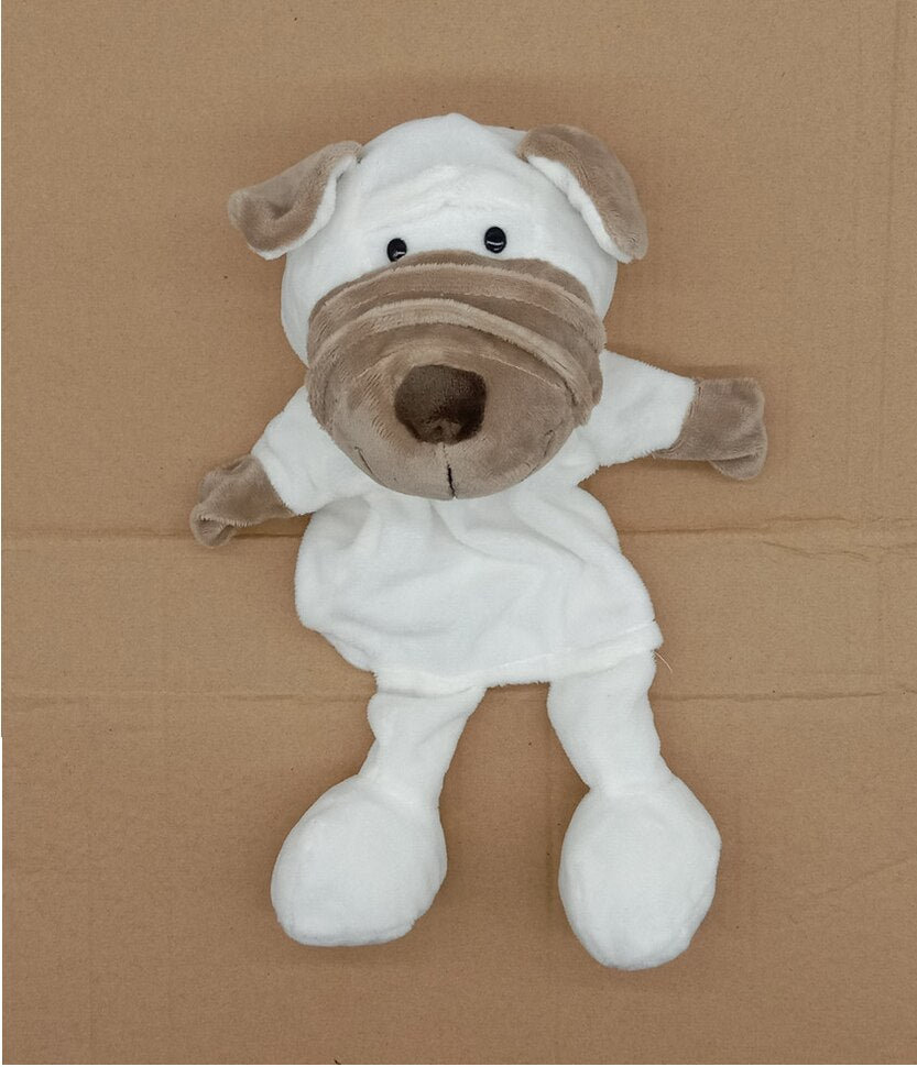 Animal Glove Puppets Adults Hand Living Puppet Dog Theater Doll Toys Plushies Story Talking Muppet Show Muppets Family Toy