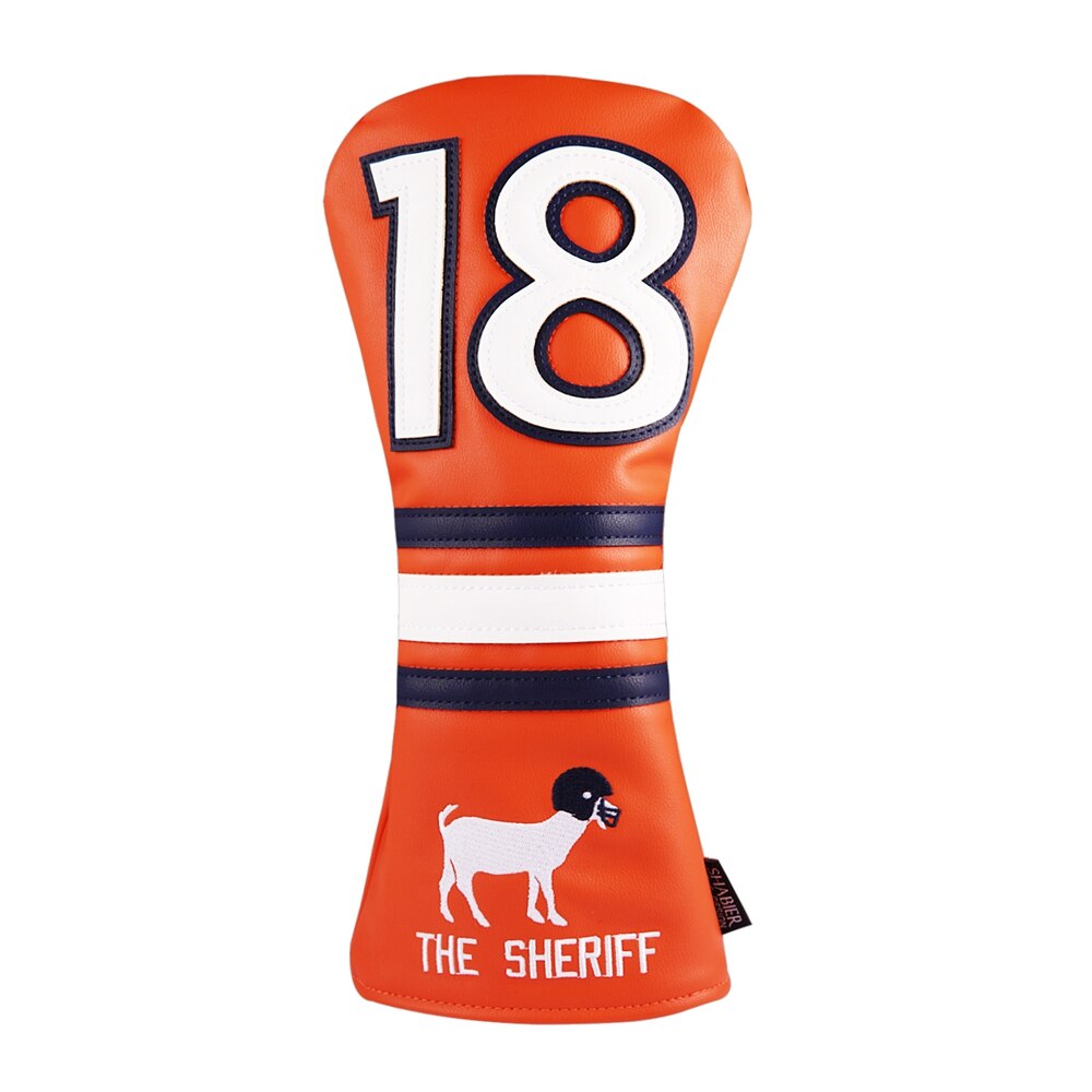 Golf Driver Headcover With Tail for Man Women PU Leather Cartoon Style Lovely Golf Driver Cover