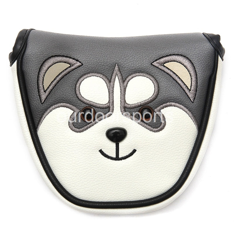 Magnetic Closure Customized Golf Mallet Putter Covers Headcover Synthetic Leather Multi Style Color