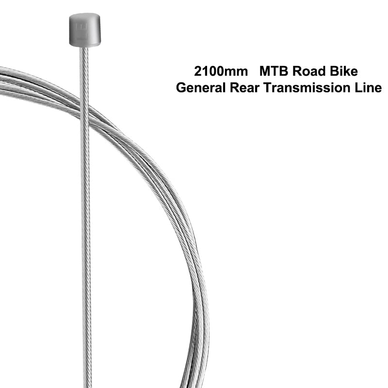 Bicycle Brake Cable Shift Stay Wire Steel Wire Brake Cable Speed Transmission Derailer Accessories 2100mm 1550mm 1700mm 1100mm