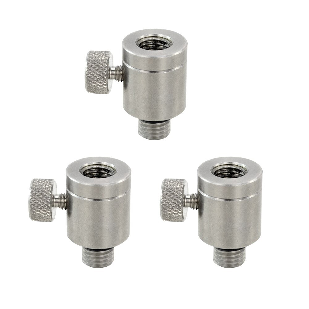 Carp Fishing Quick Change Connector for Rod Pod Bank Sticks Buzzer Bars Stainless Steel AQ204