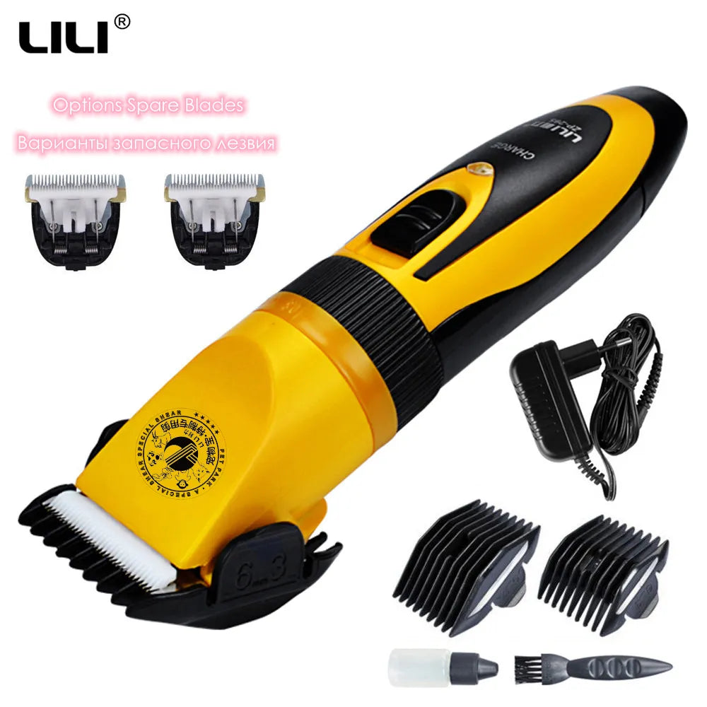 Lili ZP295 35W Electric Scissors Professional Pet Hair Trimmer Animals Grooming Clippers Dog Hair Trimmer Cutters 110-240v AC