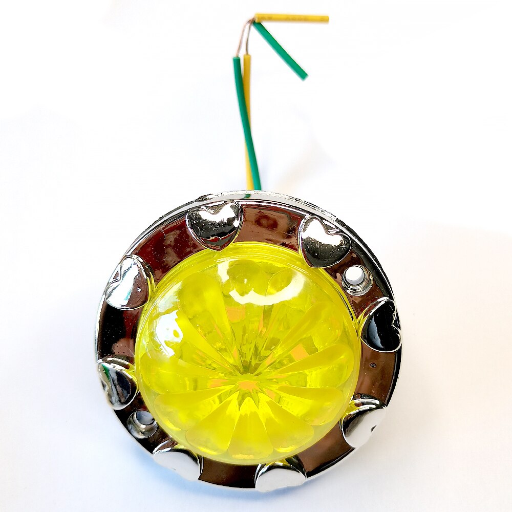 10pcs Kiddie Rides Game Car Parts Chrome Edge 12V LED Lamp RGB Lights Amusement Park Arcade Swing Machine DIY Decoration