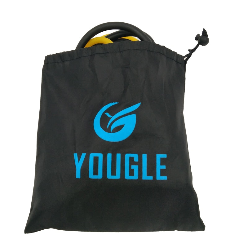 YOUGLE 11pcs/Set Pull Rope Fitness Exercises Resistance Bands Latex Tubes Pedal Excerciser Body Training Workout Yoga