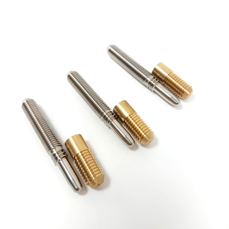 Xmlivet Domestic Uni-Lock Billiards Pool Cue Joint Female Insert and Male Pin Fast Joint Billiards Cue Accessories