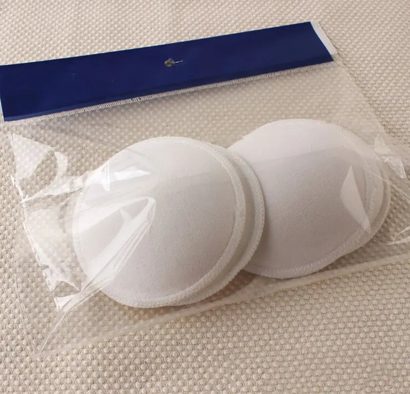 4Pcs Breast Pads Anti-Overflow Maternity Nursing Pad Baby Feeding Breastfeeding Washable Breathable Absorbency Mom Necessary