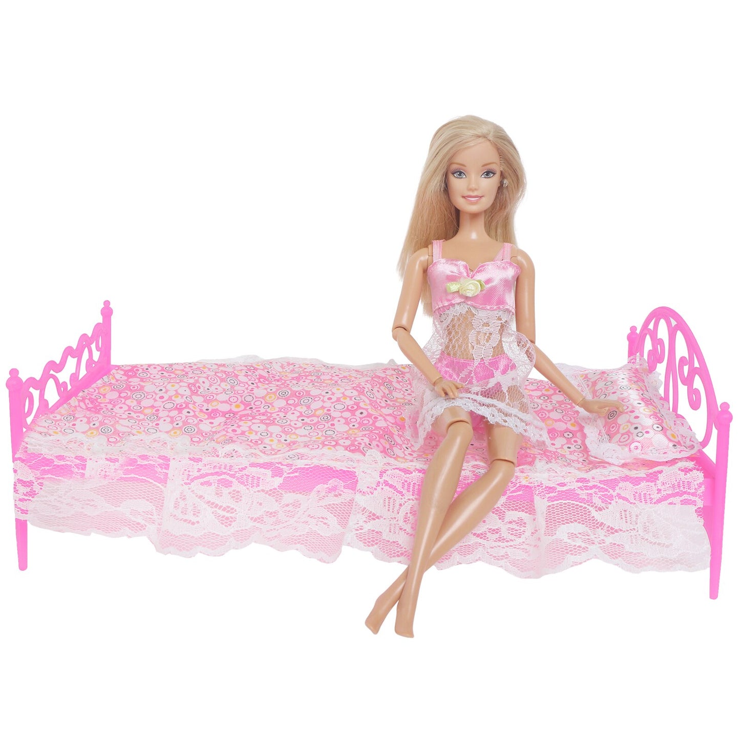 Mix Doll Accessories Option Shoes / Shoe Cabinet White Rack Storage Sofa Dresses Dollhouse Furniture for Barbie Doll