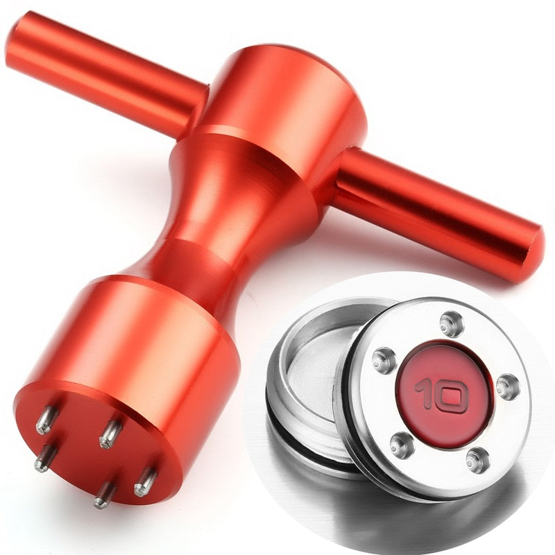 New Custom Red Sliver Number Weights for Scotty Putters a Pair of X 10g 15g 20g 25g 30g 35g 40g
