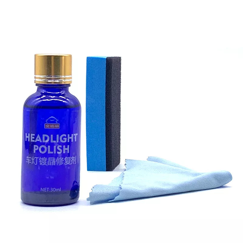 News 30ML Car Headlight Repair Coating Solution Repair Kit Oxidation Rearview Coating Headlight Polishing Anti-Scratch Liquid