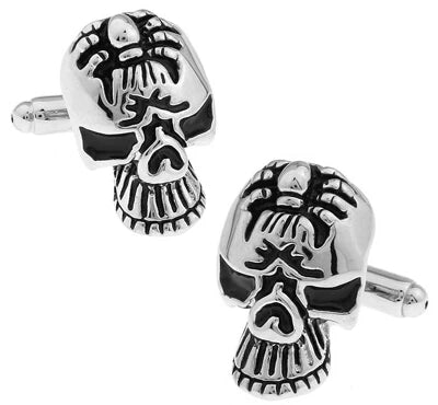 Skull Cufflinks 28 Vintage Skeleton Designs Men's Designer Cuff Links