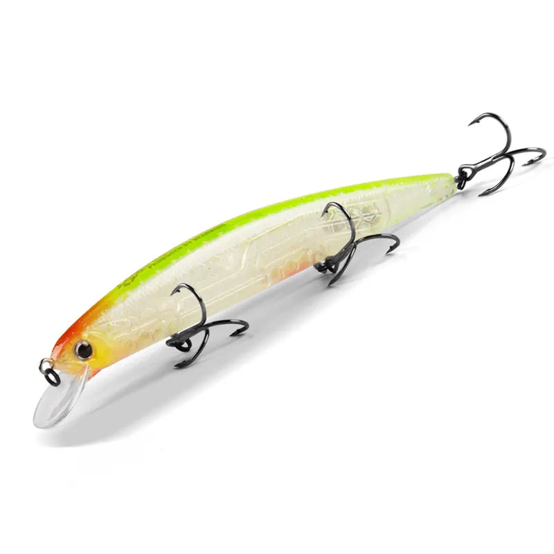 BEARKING for Artificial Fishing Lures Minnow Quality Wobblers Baits 13cm 21g Suspending Hot Model Crankbaits Popper