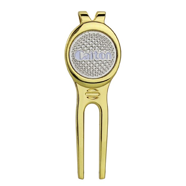 1 Pcs Golf Repair Tool Golf Divot Repair Tool Magnet With Golf Marker Key Chain Liner Clip Drop Shiping