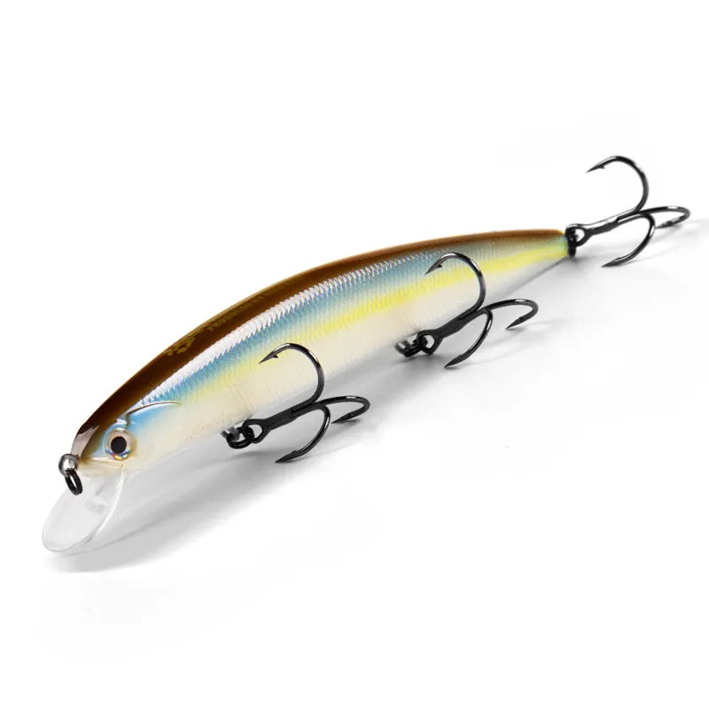 BEARKING for Artificial Fishing Lures Minnow Quality Wobblers Baits 13cm 21g Suspending Hot Model Crankbaits Popper