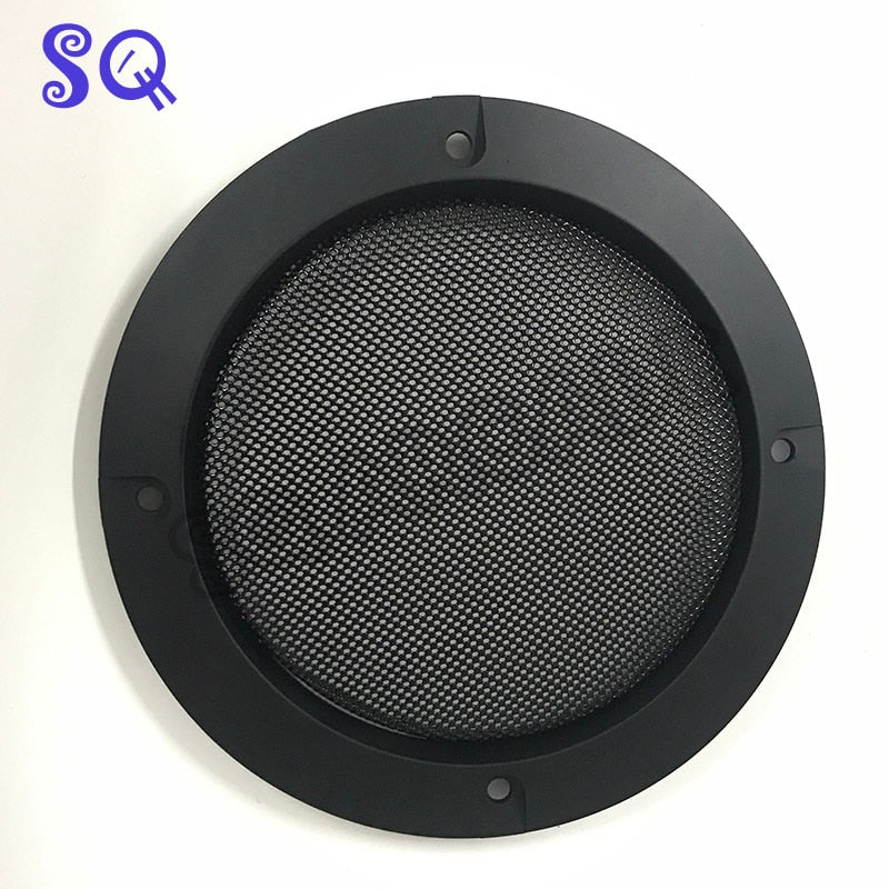 2pcs/Lot 4 Inch Silver Dynamic loudSpeaker Protective Grille Circle and Protective Black Iron Mesh DIY Decorative Arcade Cabinet