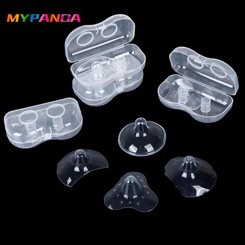 Mothers Breastfeeding, Mother Milk Silicone Protectors, 1pcs/2pcs