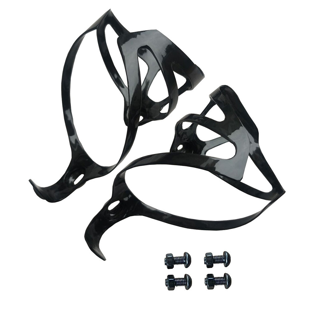2 PCS Full Carbon Fibre Bottle Cage Bottle Holder Bicycle Accessories With Package Matte Finish 2 Colors