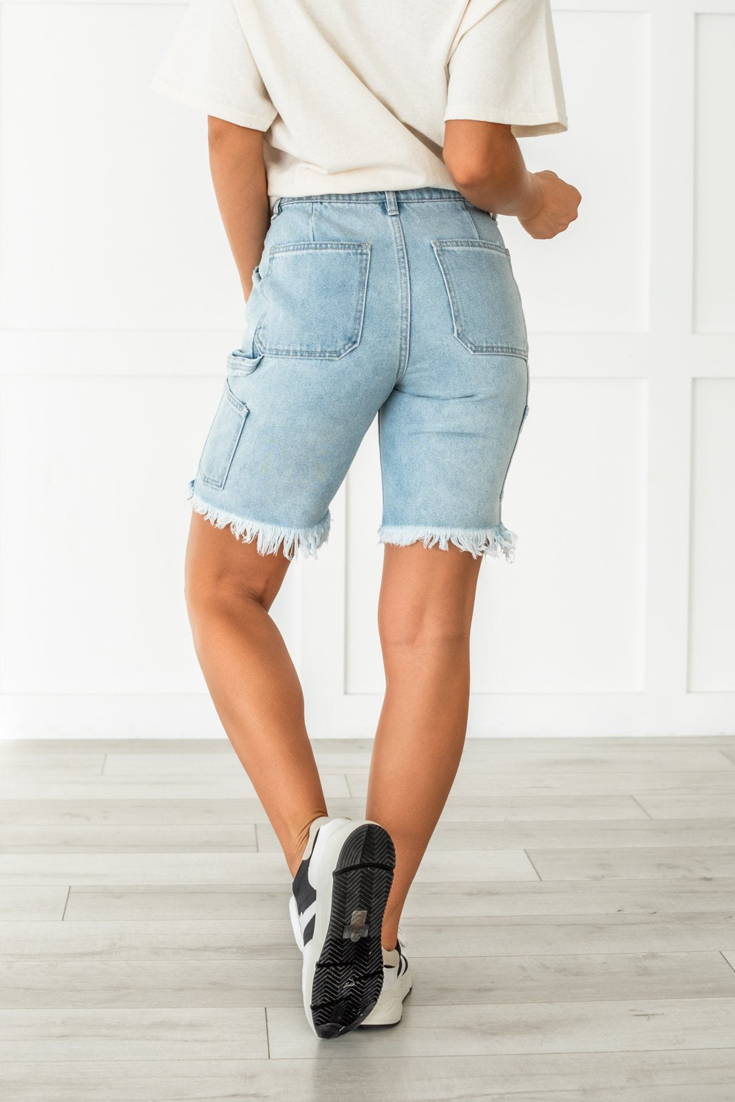 Mattie Ultra High Rise 90's Boyfriend Shorts