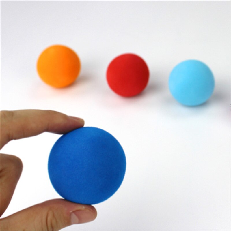 30pcs 42mm EVA Foam Golf Soft Sponge Monochrome Balls for Outdoor Golf Practice Balls for Golf/Tennis Training Solid 9 Colors