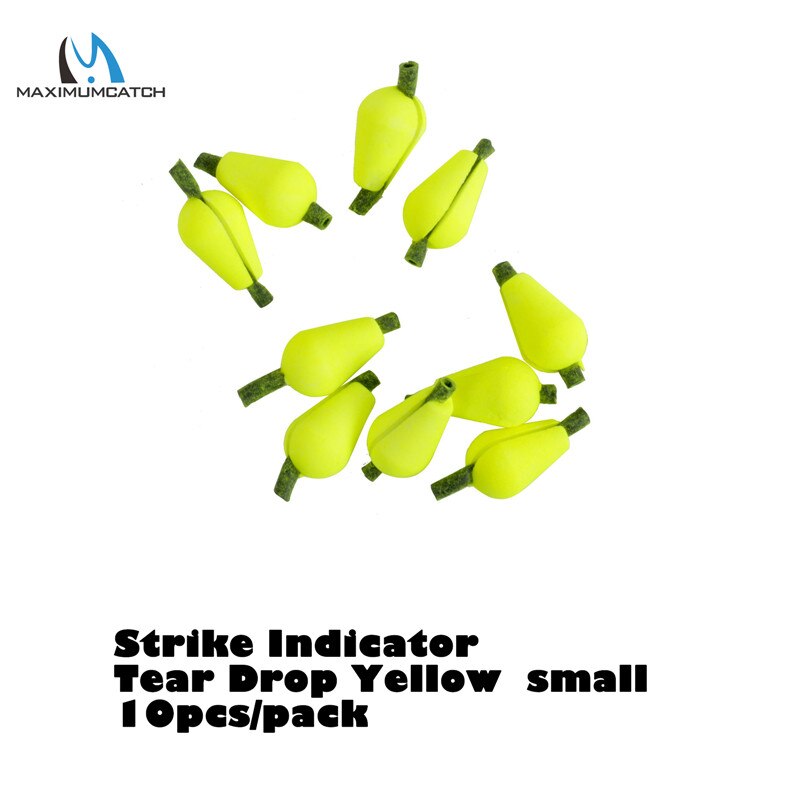 Maximumcatch Self-Adhesive Float Foam/Plastic Stick on/Tear Drop/Bobber/Tube Strike Indicator Fly Fishing Accessory