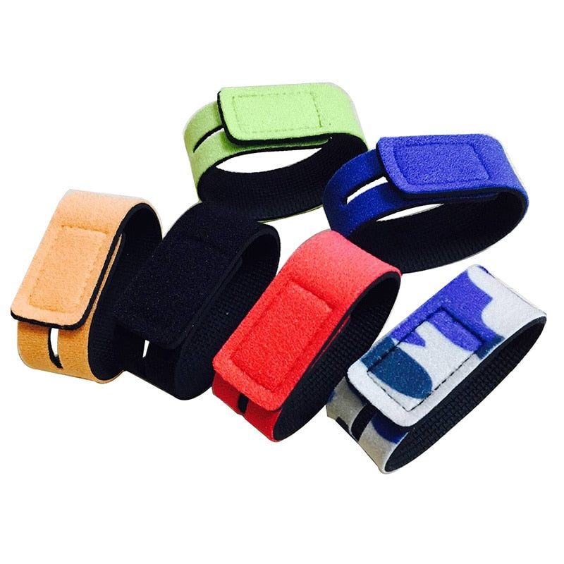 OUTKIT 2PCS New Fishing Tools Rod Tie Strap Belt Tackle Elastic Wrap Band Pole Holder Accessories Diving Materials Non-Slip Firm