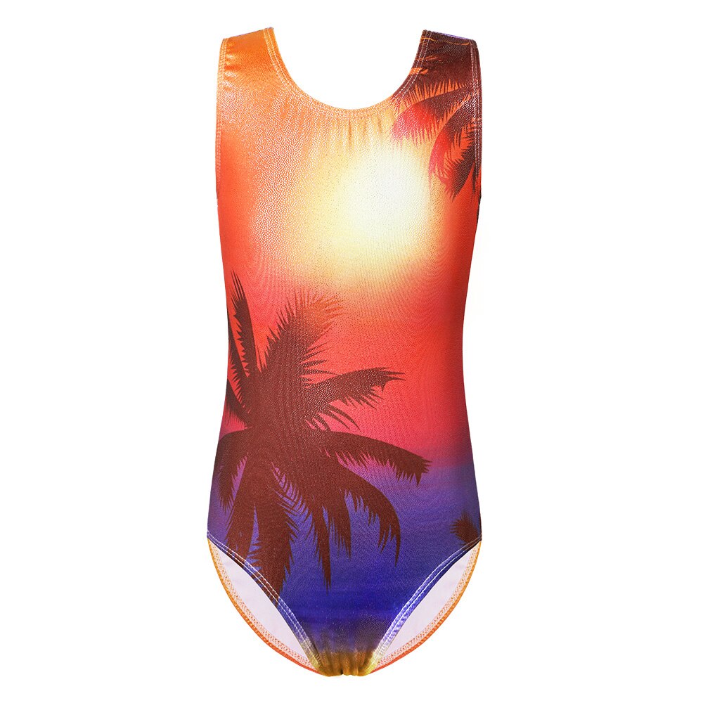 BAOHULU 3-12y Kids Girls Leotards for Gymnastics Sleeveless Novelty Ballet