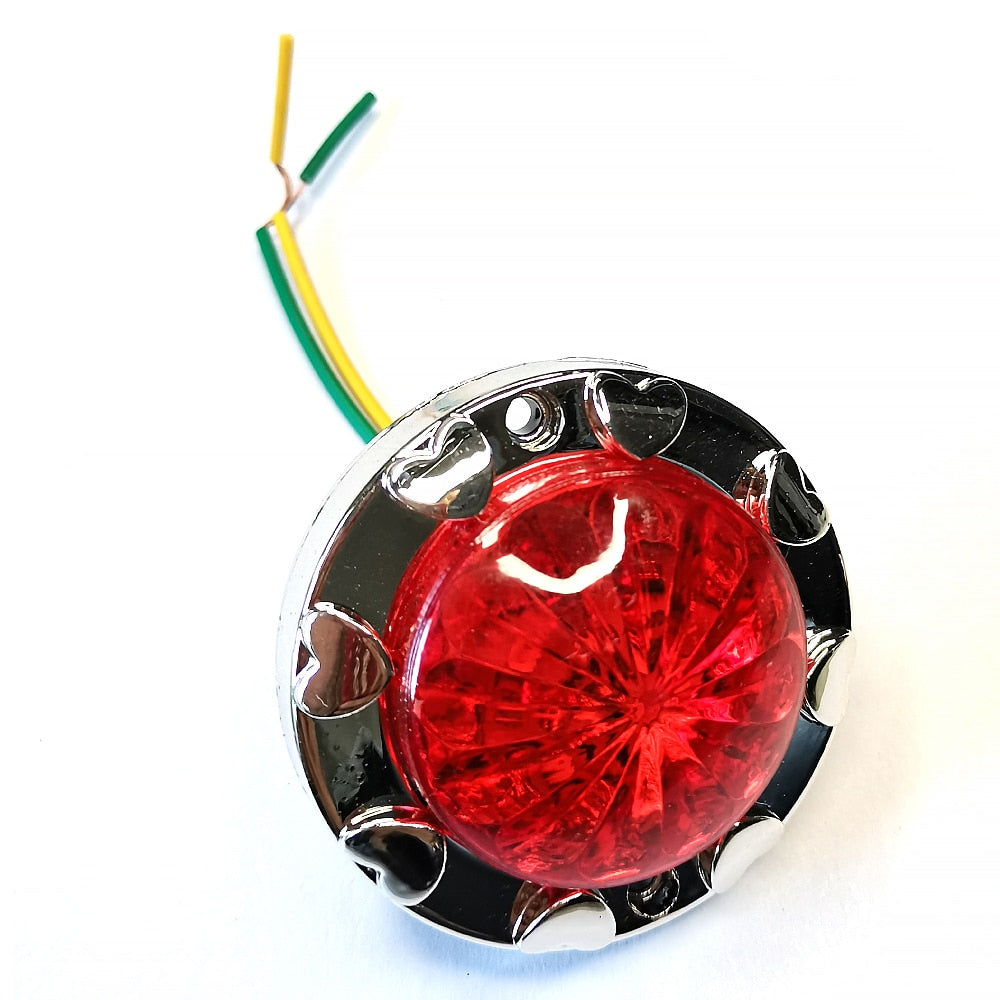 10pcs Kiddie Rides Game Car Parts Chrome Edge 12V LED Lamp RGB Lights Amusement Park Arcade Swing Machine DIY Decoration