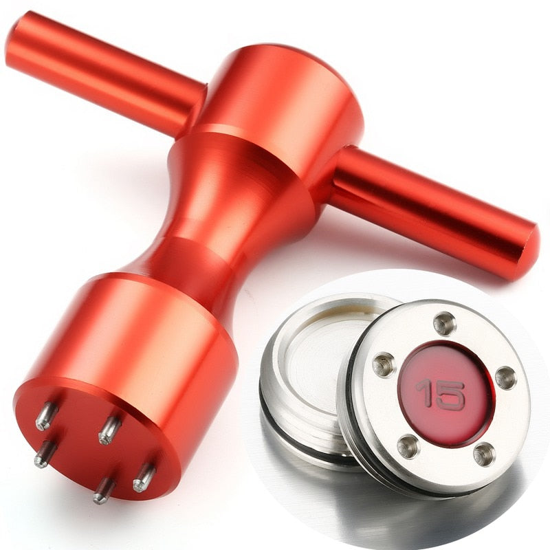 New Custom Red Sliver Number Weights for Scotty Putters a Pair of X 10g 15g 20g 25g 30g 35g 40g