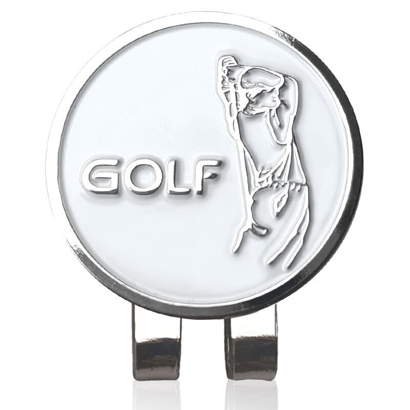 24 Kinds Different Design Golf Marker W Golf Hat Clip Clamp Golf Ball Mark Animals Wine Cup Plants Shoes Flag 1pcs