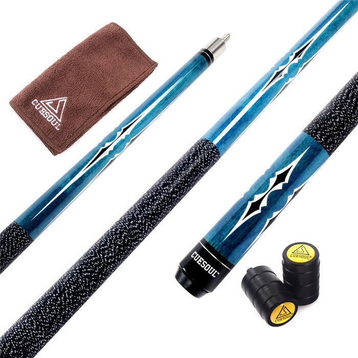 CUESOUL Pool Cue Stick With 11.5mm/12.75mm Cue Tip Come With Cue Joint/Shaft Protector