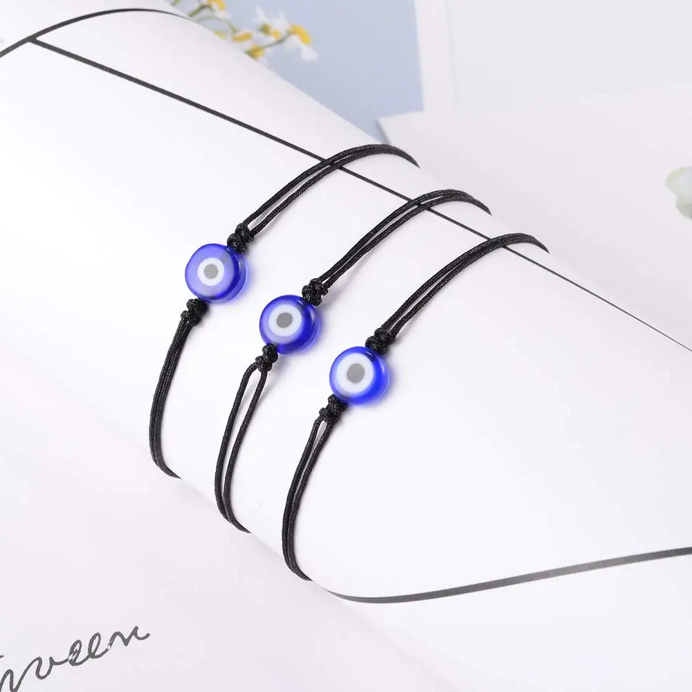Evil Eye Bracelet, Nazar Hand Strap, Lucky Bracelet, Turkish Evil Eye, Demon Eye Protection, Charm Bracelet, Friendship Bracelet