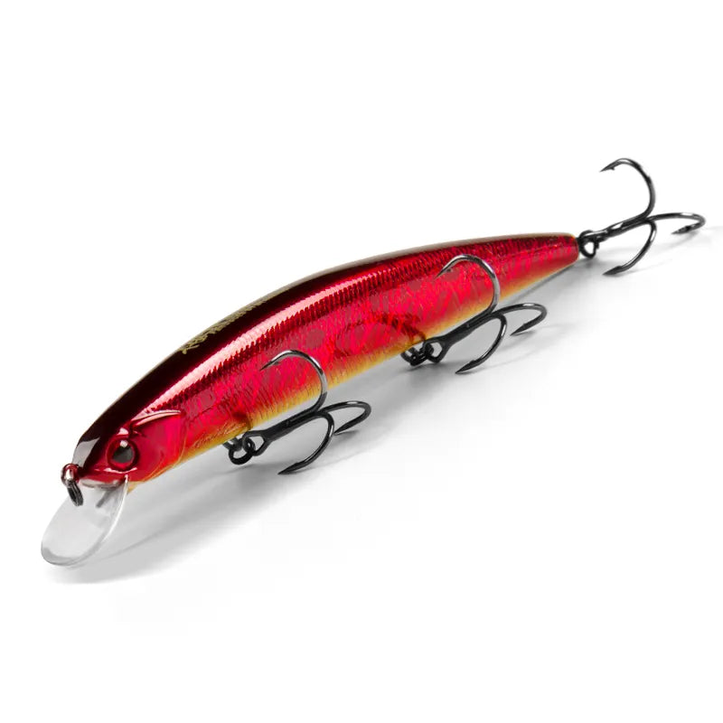 BEARKING for Artificial Fishing Lures Minnow Quality Wobblers Baits 13cm 21g Suspending Hot Model Crankbaits Popper